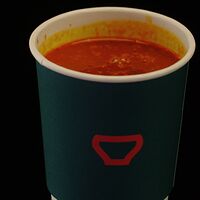 Суп из копченых томатов
