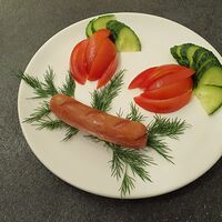 Сосиска куриная отварная