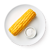 Фото к позиции меню Варёная кукуруза с солью, 225 г