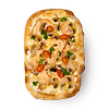 Фото к позиции меню Пицца «Ветчина-грибы», 430 г